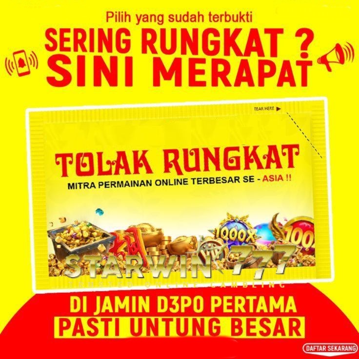 STARWIN777: Bonus & Promo Paling Terbaik Dan Menguntungkan Untuk Member image 1
